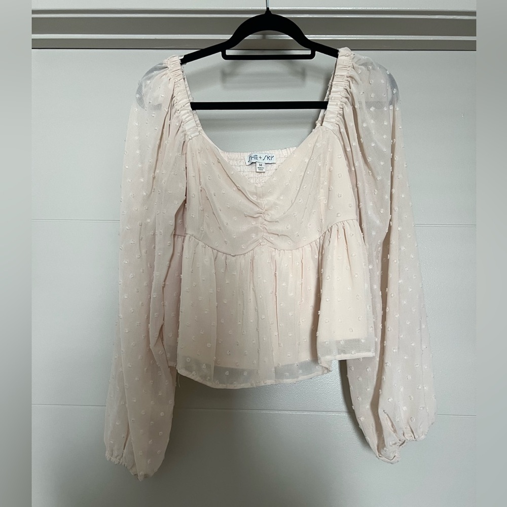 Peplum top